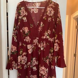 Target Fall Floral Dress